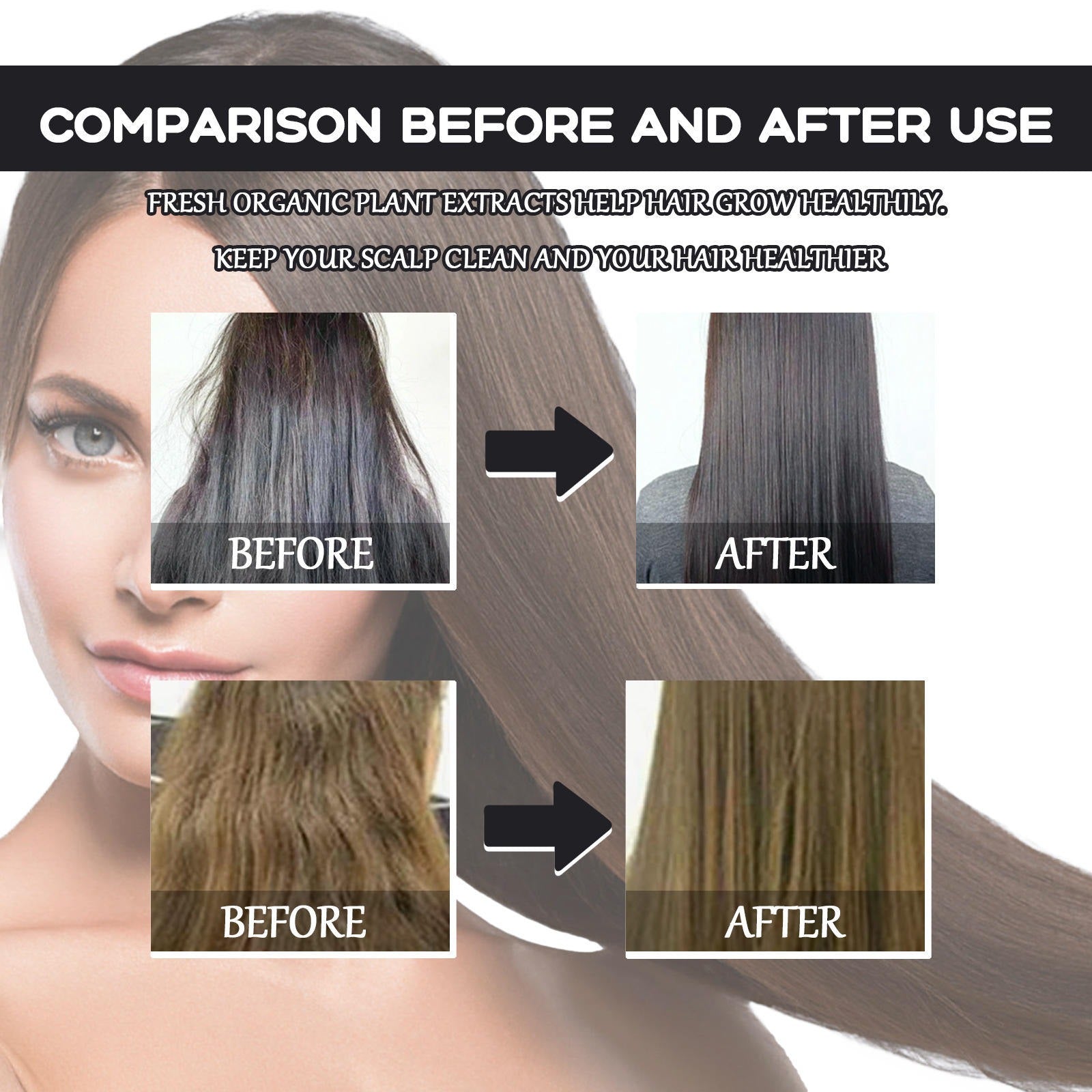 EELHOE Morocco straight hair cream deep Moisturizing